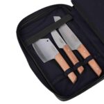 ست چاقو و تخته لایف کمپ مدل 7 تکه ژاپنی کد 45829 - Image 5