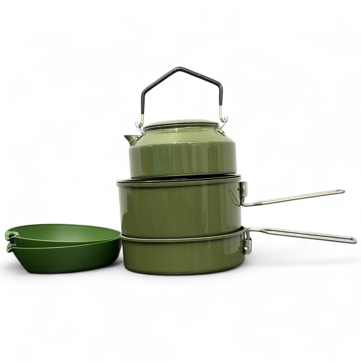 45831 (12) ست قابلمه ۴ نفره لایف کمپ کد 45831 - Image 1