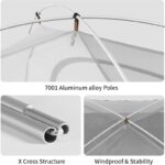 چادر دو نفره کمپینگ نیچرهایک مدل Cloud River CNK2300ZP024 - Image 5