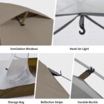 چادر دو نفره کمپینگ نیچرهایک مدل Cloud River CNK2300ZP024 - Image 4