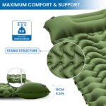 زیرانداز بادی کیسه خواب کینگ‌کمپ مدل KM2401 - Image 4