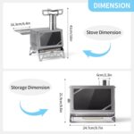 اجاق هیزمی کمپینگ Naturehike مدل CNK2300CW020 - Image 4