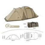 چادر تونلی 6 نفره نیچرهایک Aries مدل NH22YW005 - Image 3