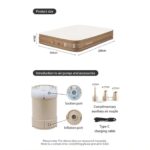 تشک بادی نیچرهایک مدل CNH22DZ026 با پمپ داخلی - Image 4