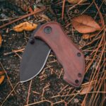 چاقوی طرح بوکر دسته چوبی - Image 4