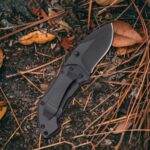 چاقوی طرح بوکر دسته چوبی - Image 5