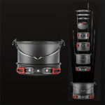 ست قابلمه بزرگ BRS مدل BRS-157 - Image 4