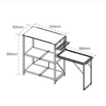 میز آشپزی BRS مدل BRS-Z12 - Image 3