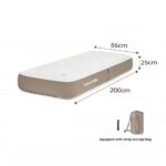 تشک 1نفره بادی پارچه‌ای یومنگ مدل CNK2450WS023