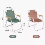 صندلی تاشو آلومینیومی قابل حمل نیچرهایک مدل CNH22JU030 - Image 3