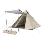 چادر اتوماتیک 4 نفره هرمی چهاروجهی نیچرهایک مدل CNH22ZP010