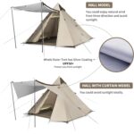 چادر اتوماتیک 4 نفره هرمی چهاروجهی نیچرهایک مدل CNH22ZP010 - Image 3