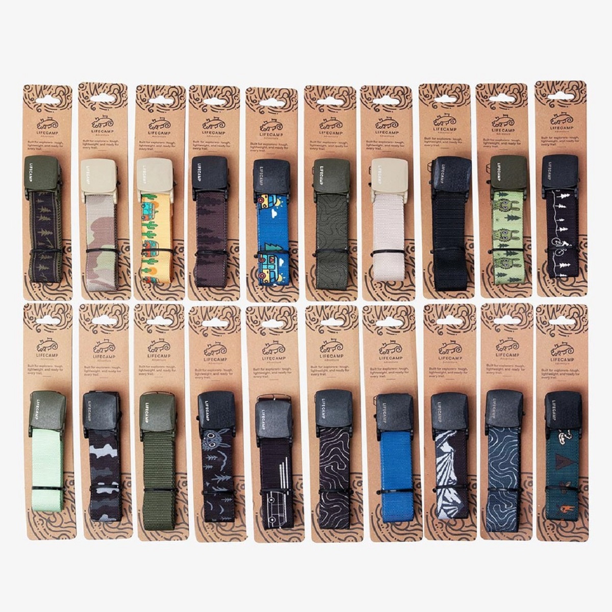 Life-Camp-Security-Belt (1) کمربند لایف کمپ مدل 45825 - Image 1