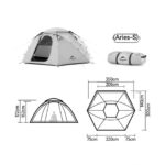 چادر گنبدی اسکیمو نیچرهایک مدل NH21ZP012 - Image 2